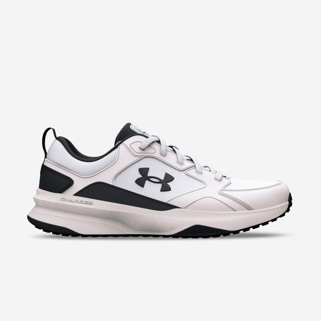 Zapatillas Under Armour Charged Edge Hombre Entrenar Blanco