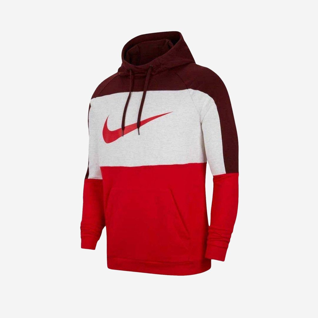 Polera Nike Dry PO MC Hombre Entrenar Rojo