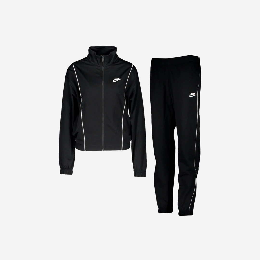 Buzo Nike Essential Fitted Track Suit Mujer Urbano Negro