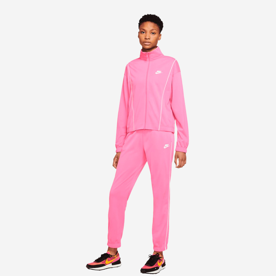 Buzo Nike Essential PQE TRK Suit Mujer Urbano Fucsia