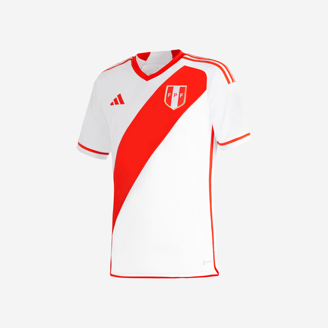 Polo Adidas Camiseta Oficial De Local De La Selección Peruana 2023