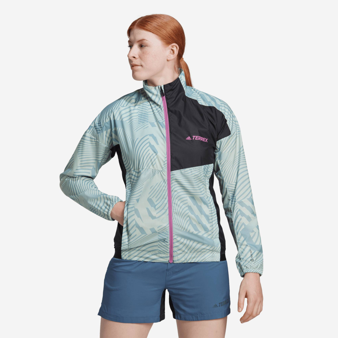 Casaca Adidas Trail Wind J W