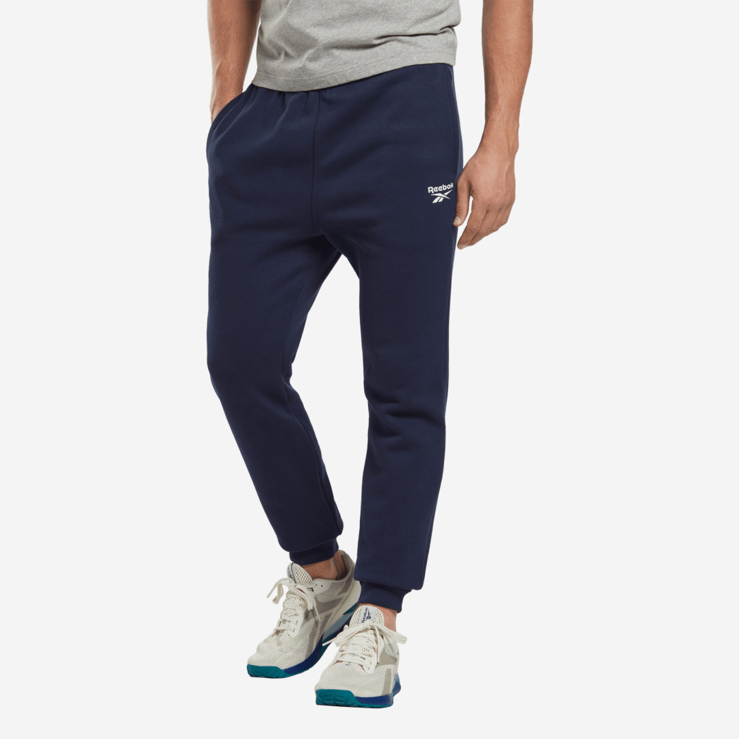 PantalA n Reebok RI Left Leg Jogger Hombre Entrenar Azul