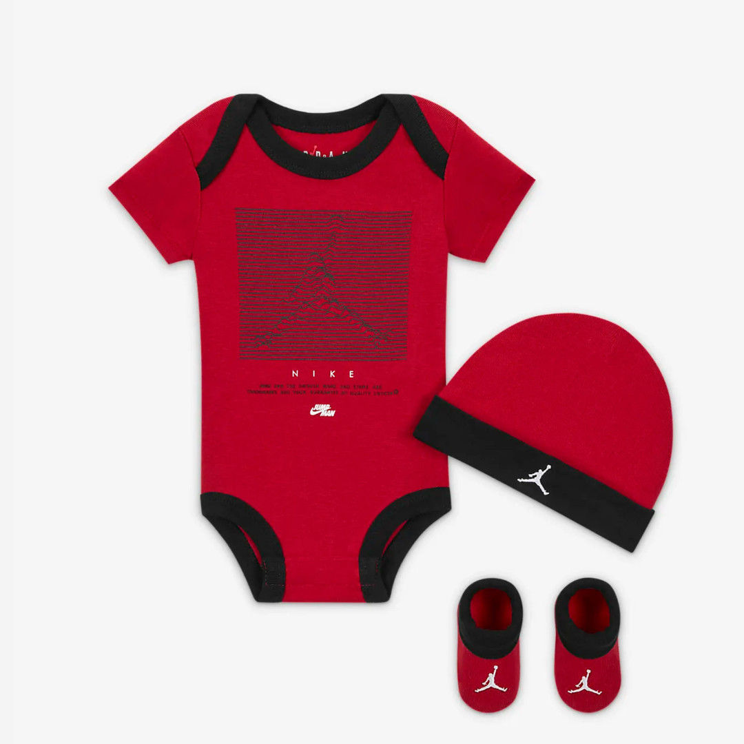 Conjunto Nike 3 PC Futura Bodysuit Set