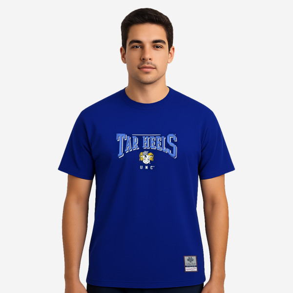 Polo Mitchell & Ness Universty Of Northcarolina Hombre
